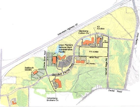 Goodlett Farms Business Center: 7130 Goodlett Farms Pkwy, Cordova, TN 38016